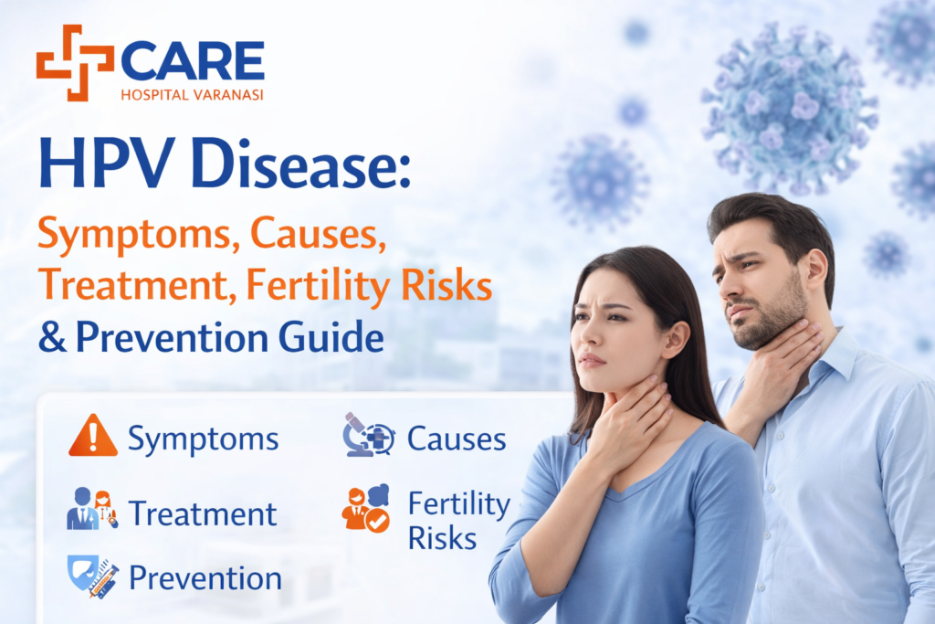 HPV disease symptoms and treatment in Varanasi